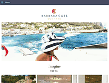 Tablet Screenshot of barbaracobb.com